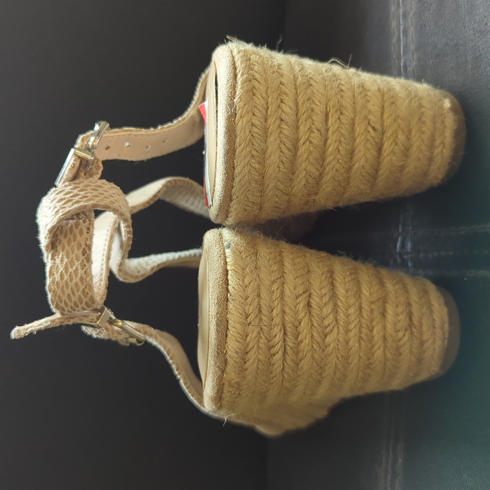 Bcbgeneration Espadrille Slingback Snakeskin Embo… - image 4